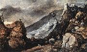 Landscape with the Temptation of Christ wg MOMPER, Joos de